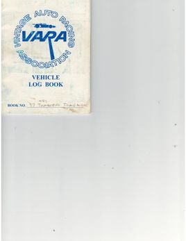 VARA Log Book