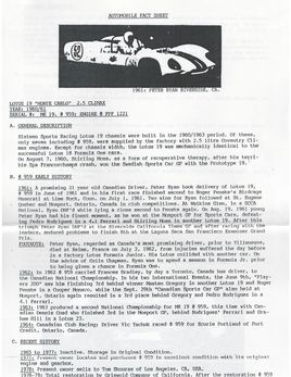 Lotus Fact Sheet