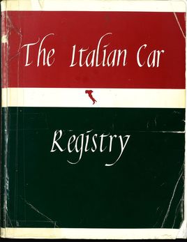 Excerpt The Italian Car Register