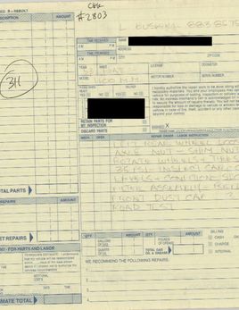 Receipts Redacted