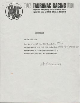 RT1 11 COA