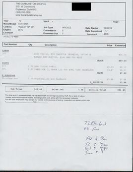 3463 receipts Redacted