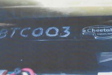 BTC003 chassis number