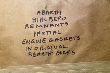 Abarth Bialbero Gaskets in Original Packaging