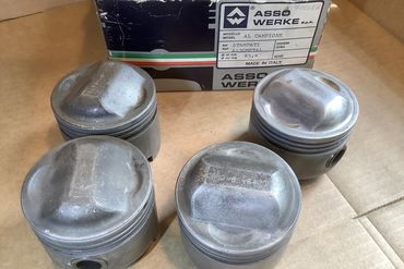 Forged Al Campione Pistons Set of 4 New in Asswerke Box