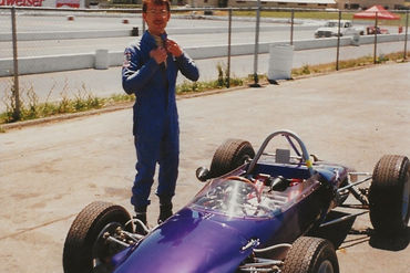 Mike Duffey in July 1996 first test day