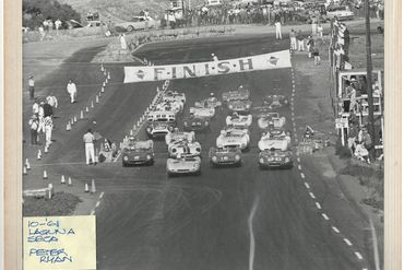 Lotus period racing photo